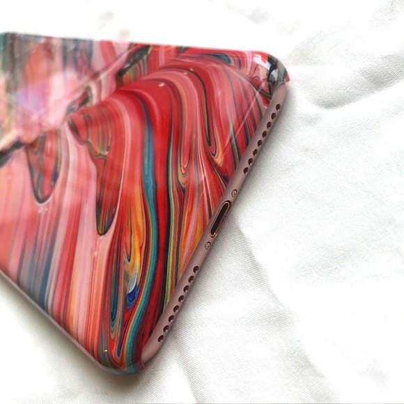 ⚠️Clearance iPhone X/XS/7/8/Plus Oil Paint Case - Picture 7 of 8